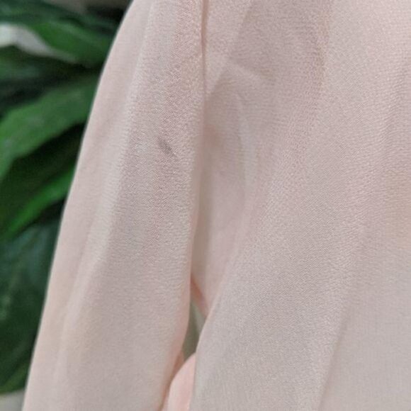 Rue 21 NWT Women's Sheer Blouse w/Tie Size Large - Picture 6 of 6